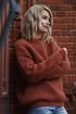 Image 8 of Merino wool sweater with long sleeves and round neckline Alexander from Baltic Linen